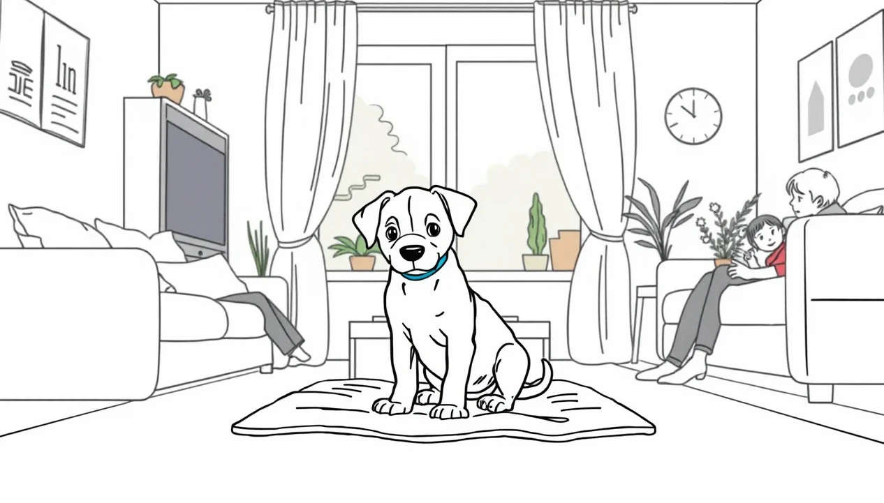 Veterinárny lekár vyšetruje psa na vyšetrovacom stole na modernej klinike
